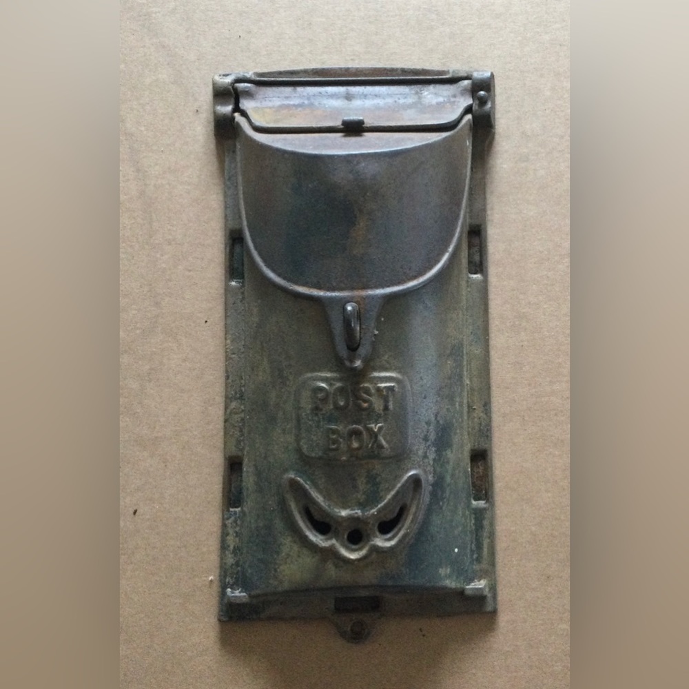 Antique 1900’s Cast Iron Post Box